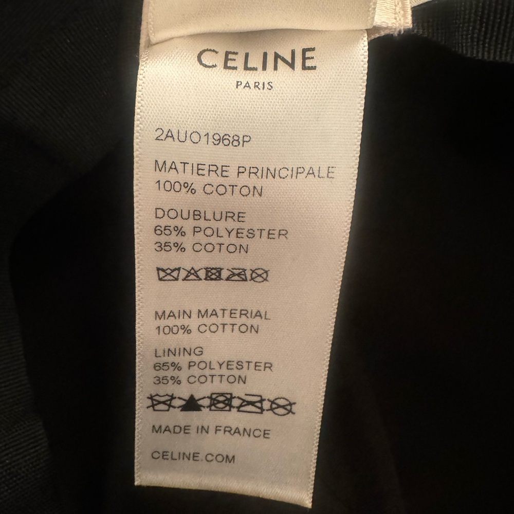 ‼️SOLD‼️Celine Bucket Hat w/ Sequins Preloved - Picture 4 of 4